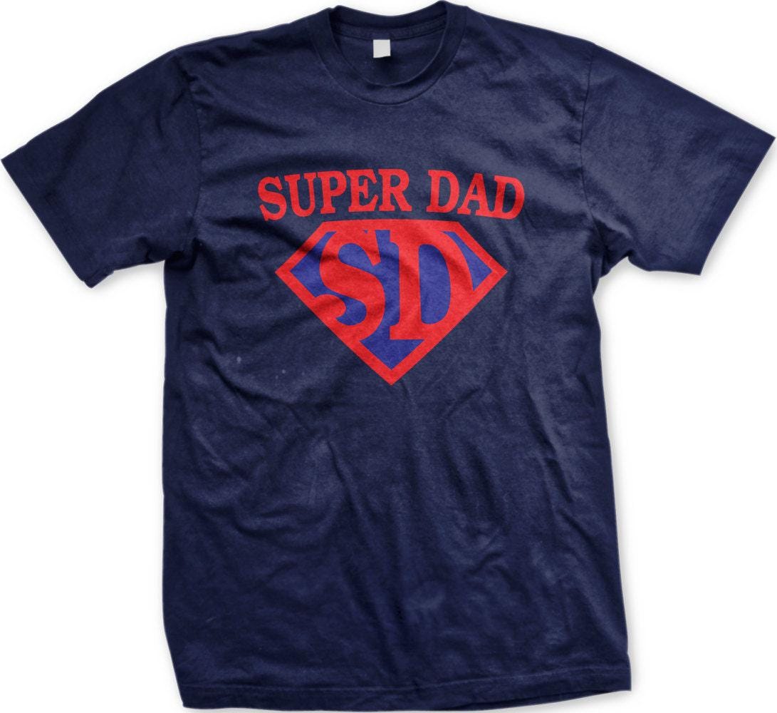 Super Dad T-Shirt - Gray Cotton Shirt | Comfortable Fit Men's Casual Tee