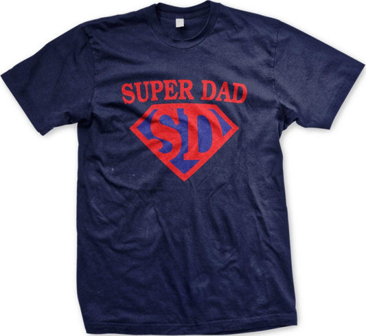 Super Dad T-Shirt - Gray Cotton Shirt | Comfortable Fit Men's Casual Tee