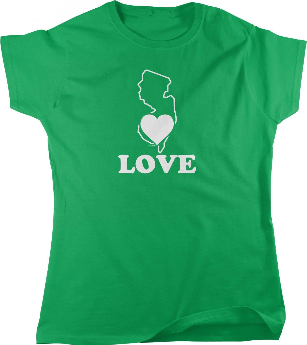 Women's New Jersey T-Shirt – Garden State Shirt With Pre-Shrunk Cotton Comfort Fit
