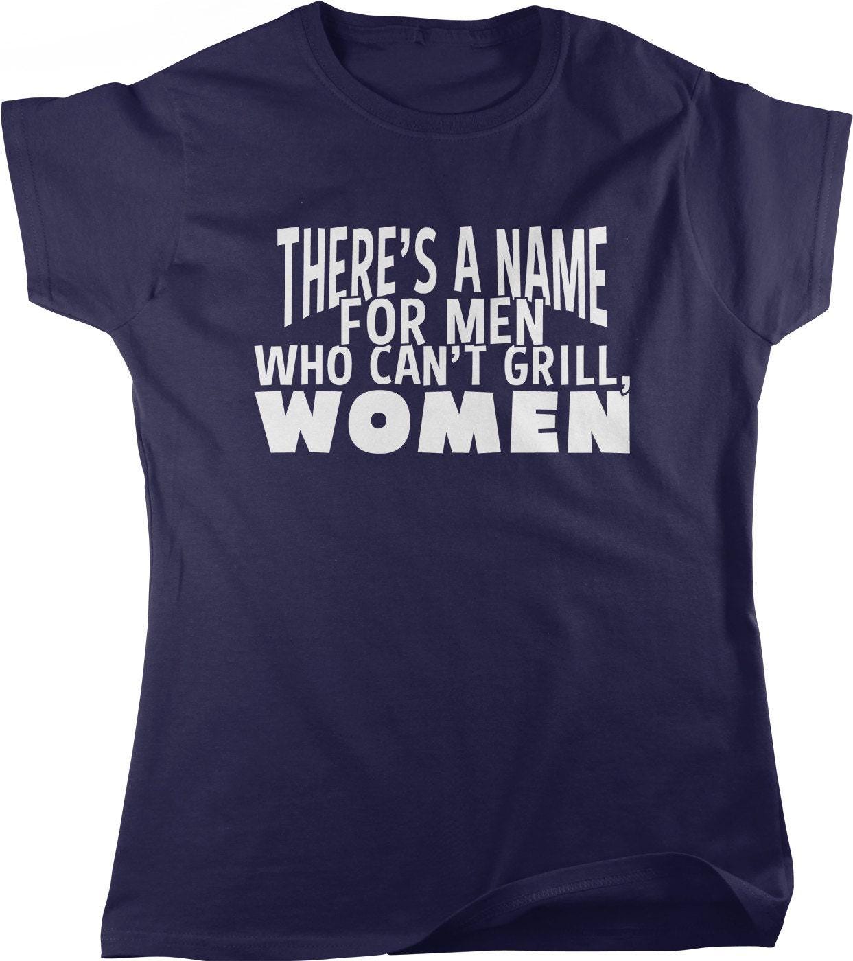Women Grilling T-Shirt - Funny Barbecue Shirt | Comfortable Fit Tee for Outdoor Cooking