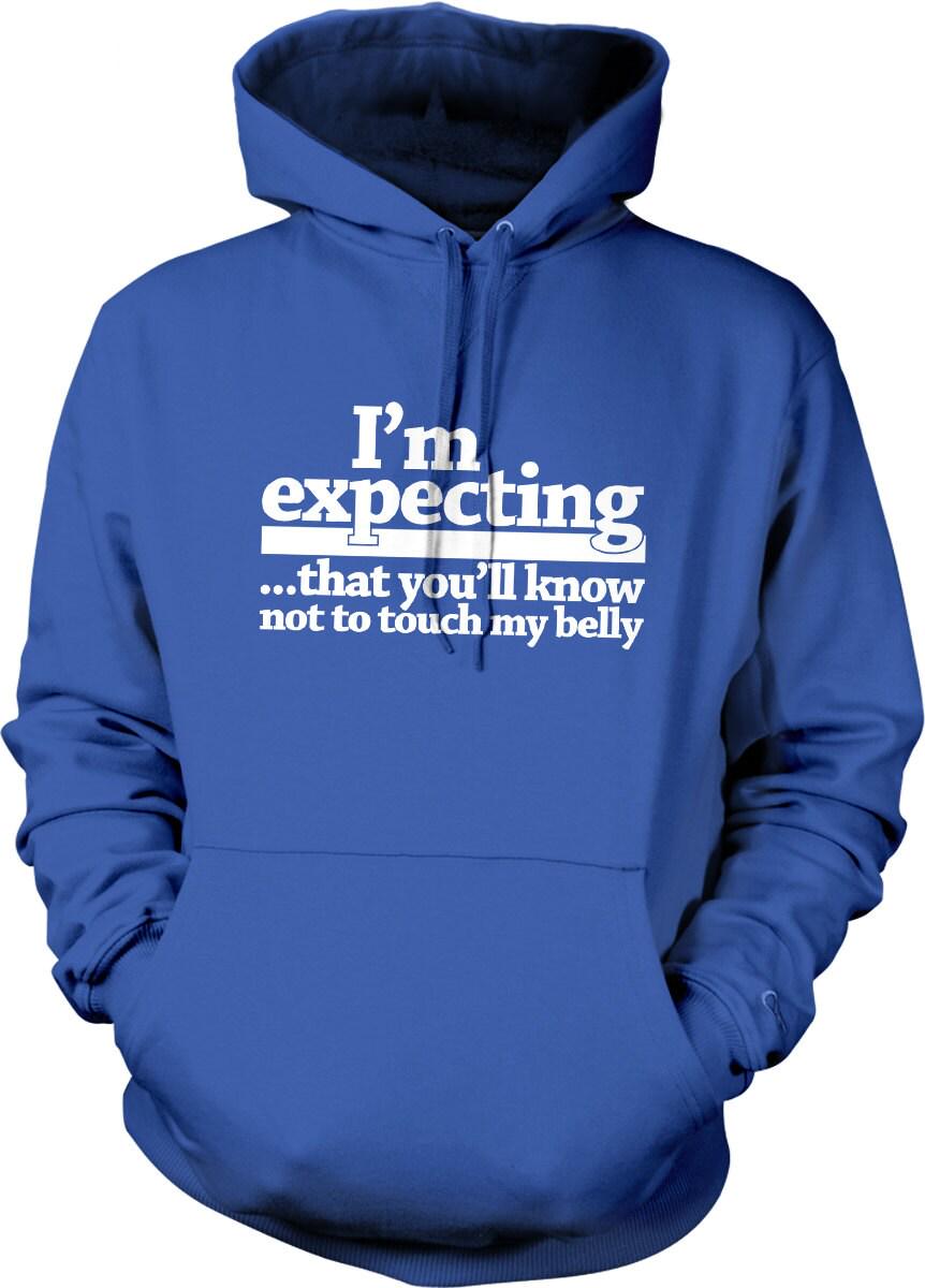 Pregnancy Hoodie - Cozy Mom To Be Sweatshirt With Pouch Pocket & Soft Cotton Blend