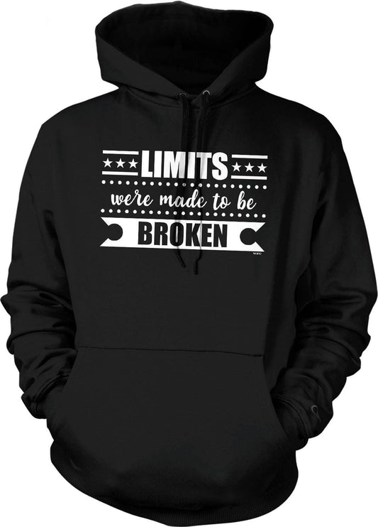 Motivational Gym Hoodie – Durable Cotton Blend Pouch Pocket Sweatshirt