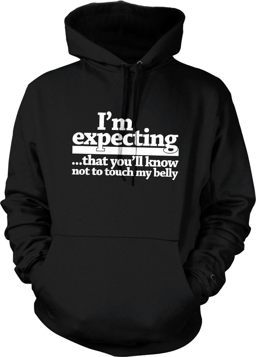 Pregnancy Hoodie - Cozy Mom To Be Sweatshirt With Pouch Pocket & Soft Cotton Blend