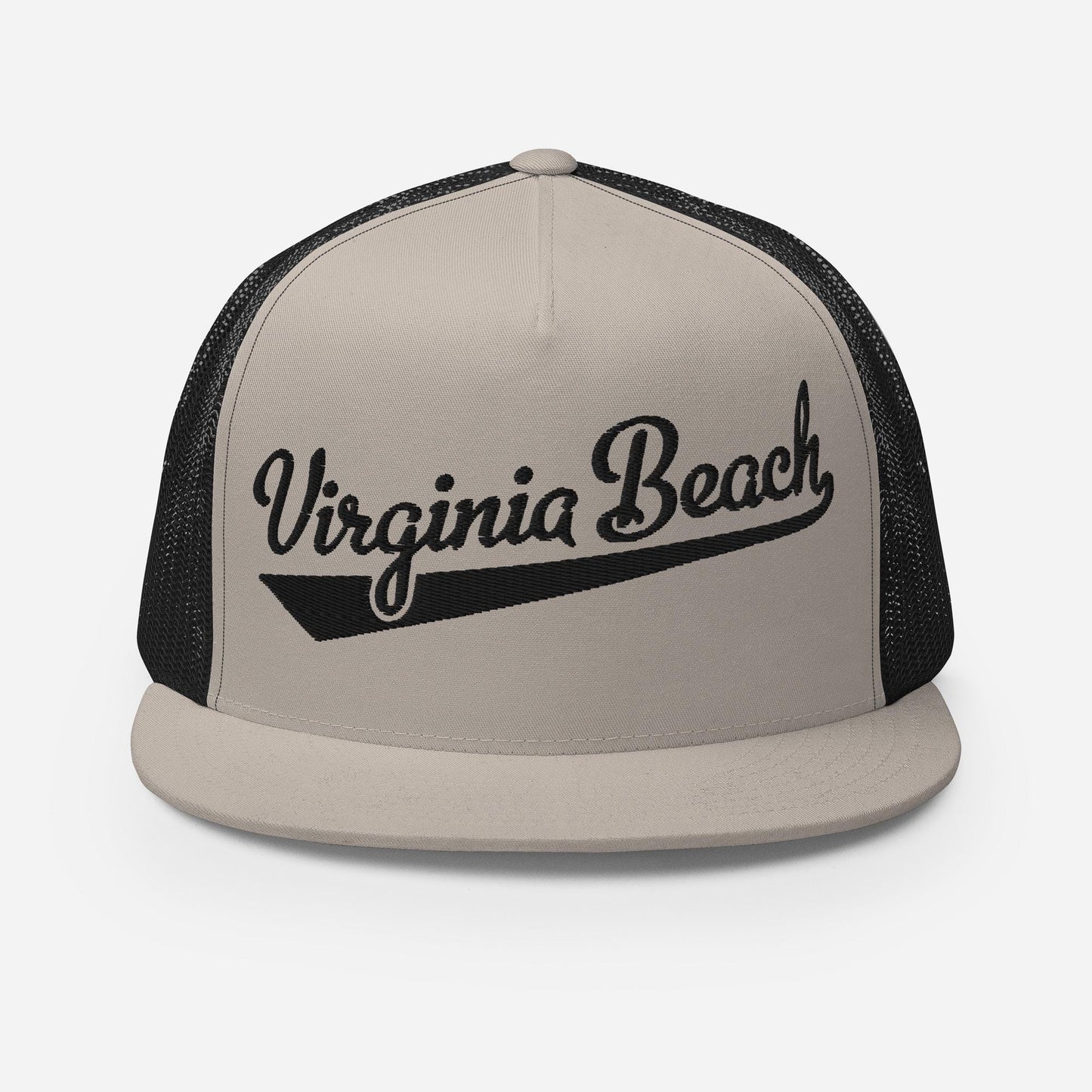 Snapback Trucker Hat – Virginia Beach Mesh Back Cap With Custom Thread Colors