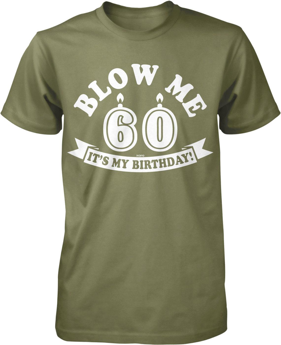 Mens Birthday T Shirt - Vintage 60th Birthday Tee | Comfortable Cotton Shirt, Mens Apparel