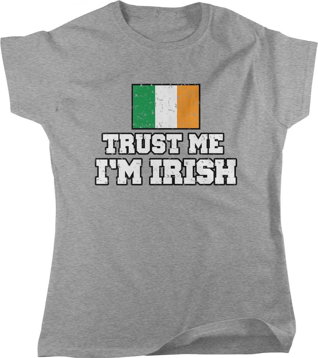 St Patricks Day Shirt – Irish Pride Shirt With Shamrock & Celtic Design Tee